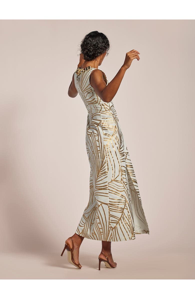 Tori Richard Best Fronds Abby Dress, Alternate, color, Magnolia