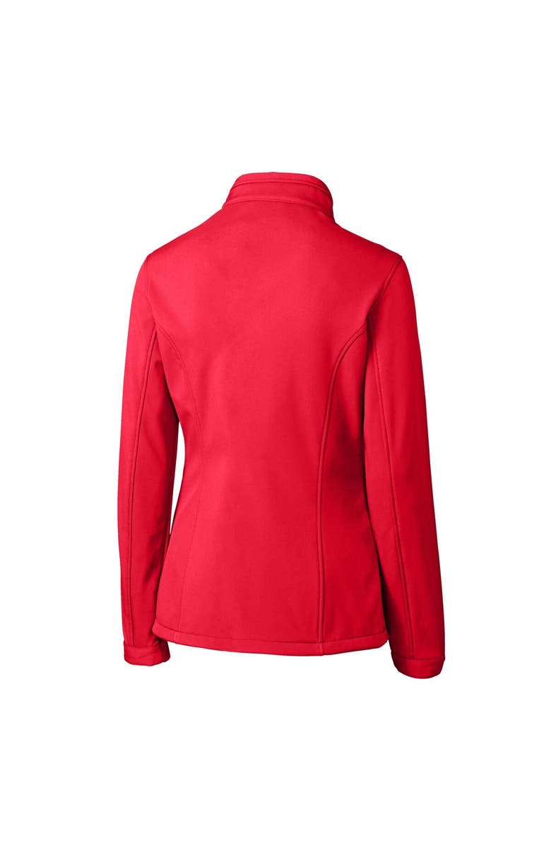 Cutter & Buck Women's Cutter & Buck  Red El Paso Chihuahuas Clique Telemark Eco Stretch Softshell Full-Zip Jacket, Alternate, color, 