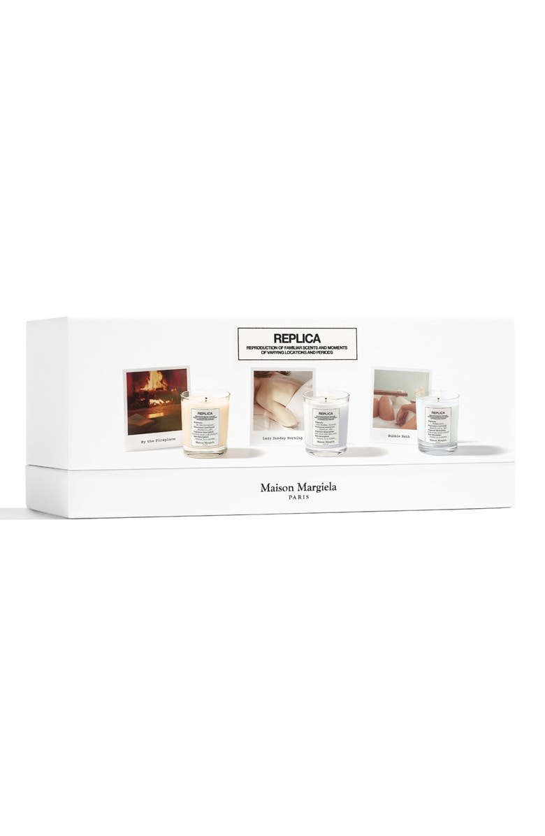 Maison Margiela Replica Candle Trio USD $126 Value, Alternate, color,
