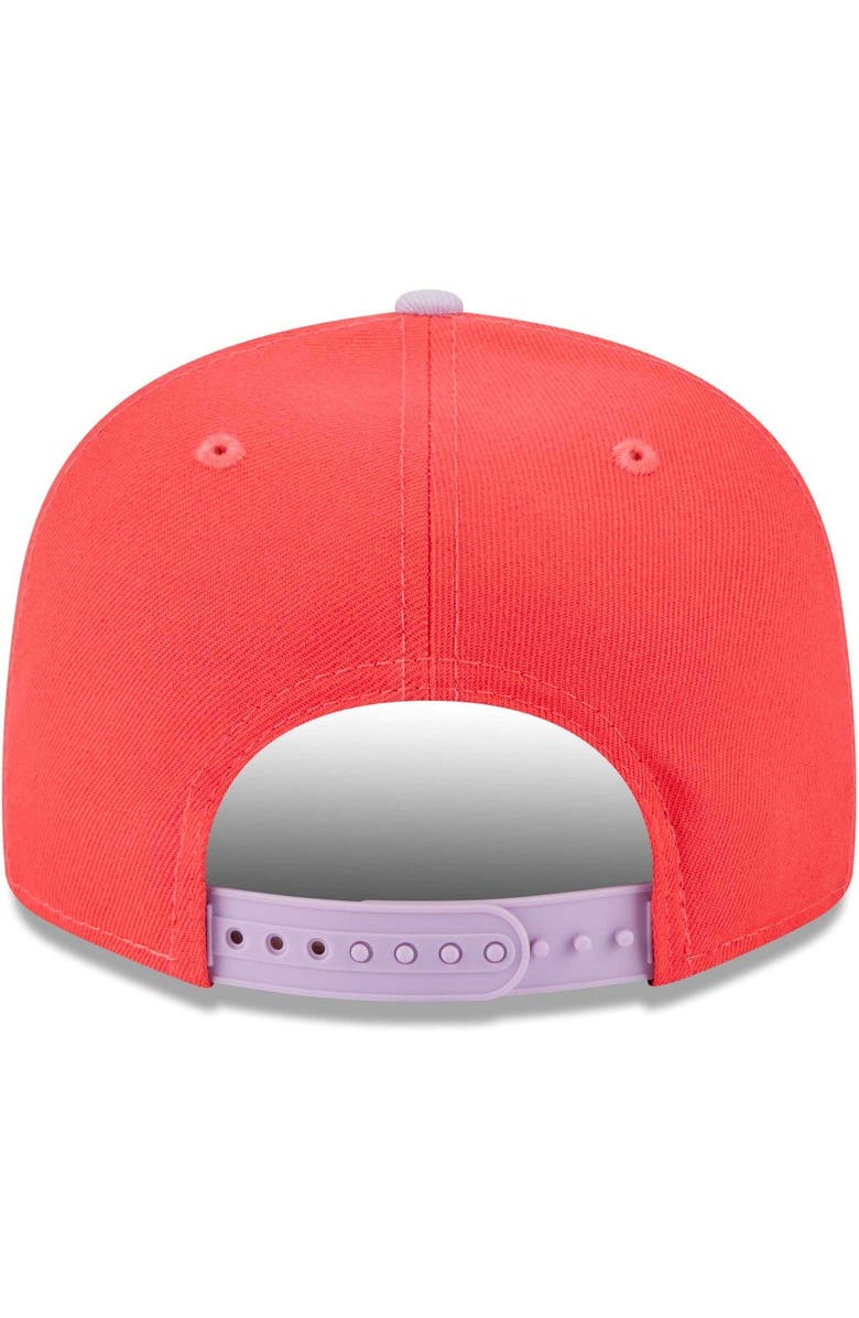 New Era Men's New Era Red/Purple Detroit Tigers Spring Basic Two-Tone 9FIFTY Snapback Hat, Alternate, color, Red