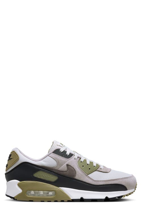 Nike Air Max 90 Sneaker In Light Bone/cave Stone/olive