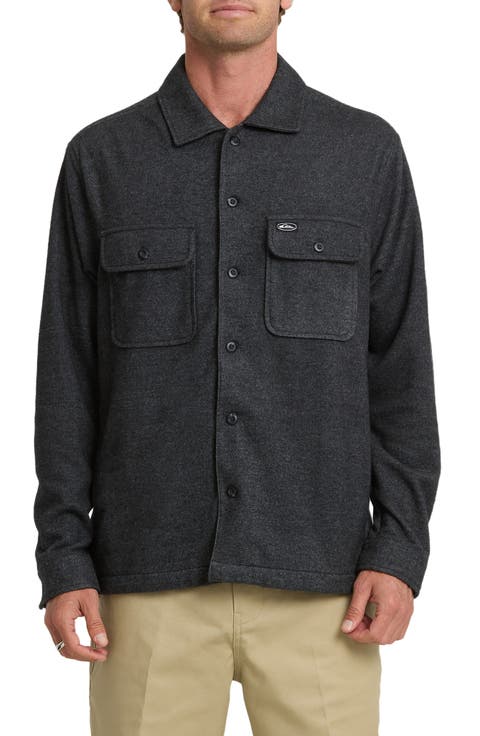 Flannel Button-Up Shirt