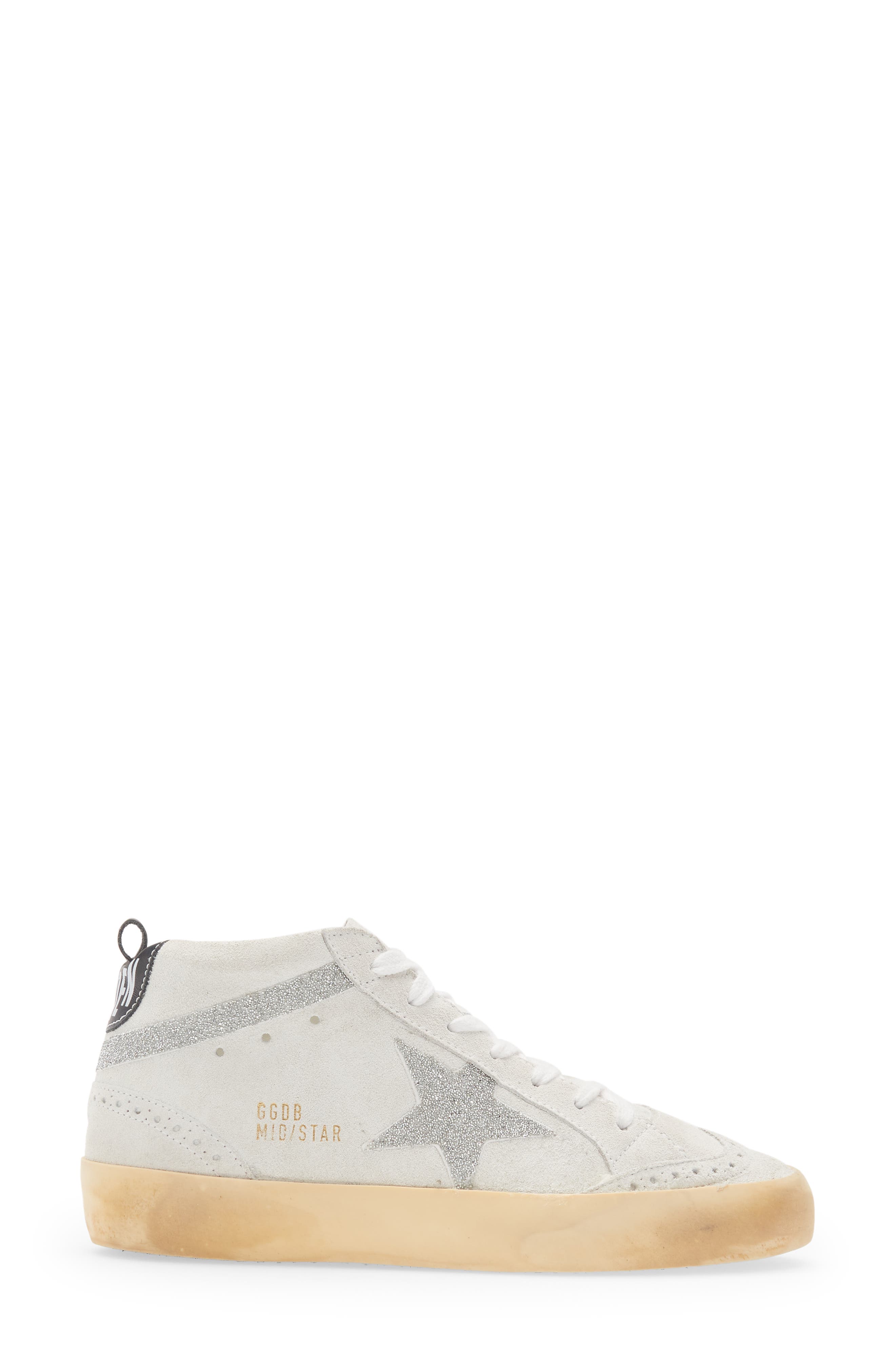 Golden Goose Mid Star Sneaker, Alternate, color, 