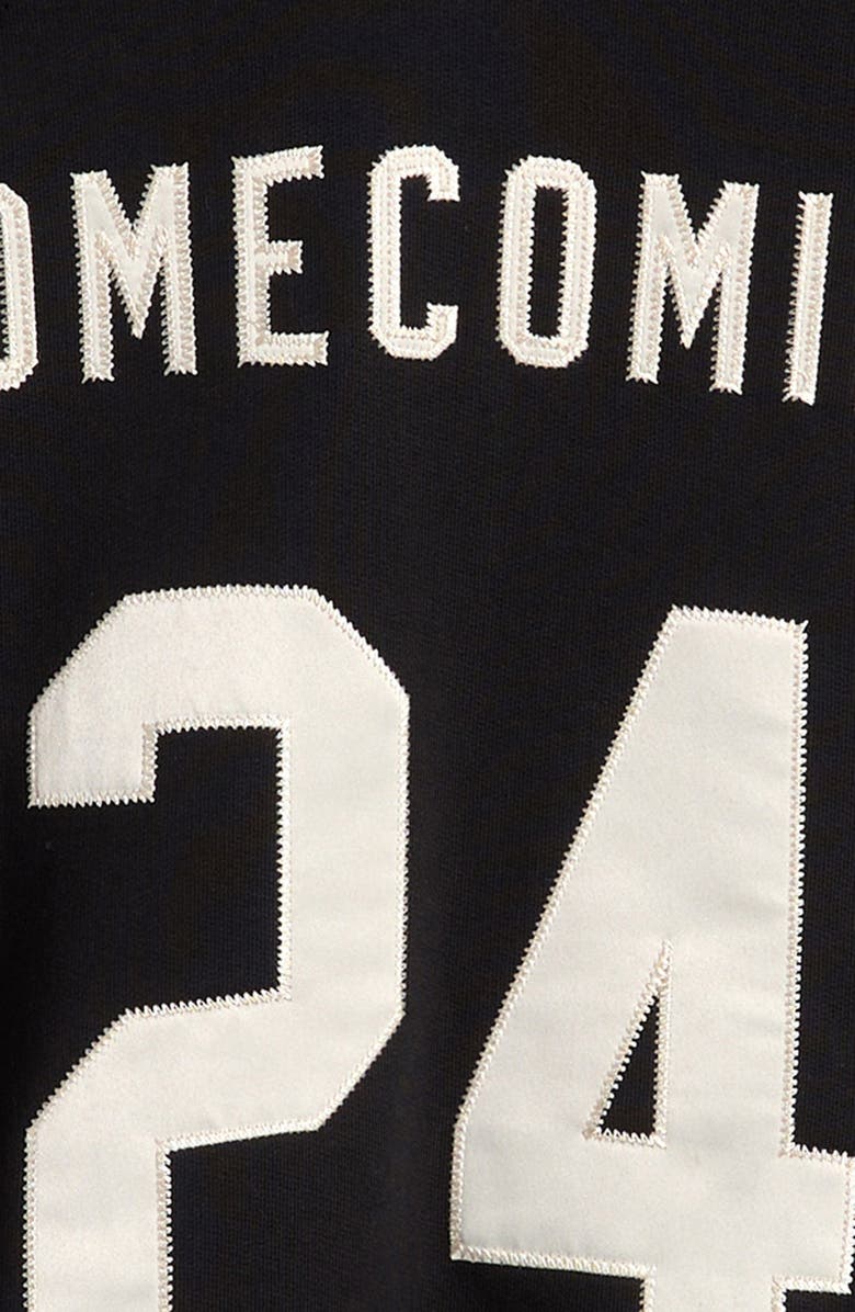 Fear of God Essentials Kids' Homecoming Cotton Fleece Hockey Jersey, Alternate, color, 