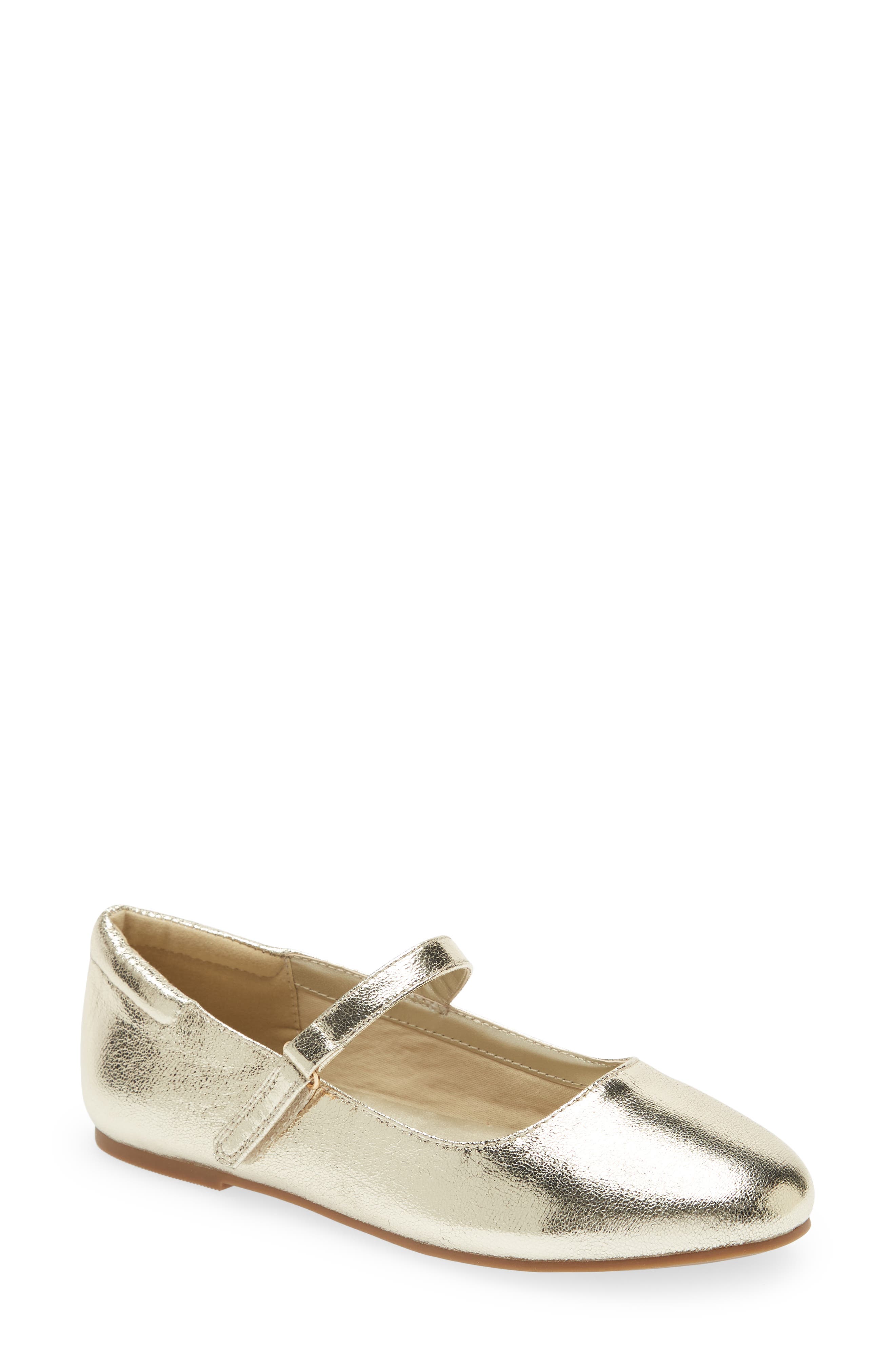 Nordstrom Jolie Metallic Ballet Flat, Main, color, 