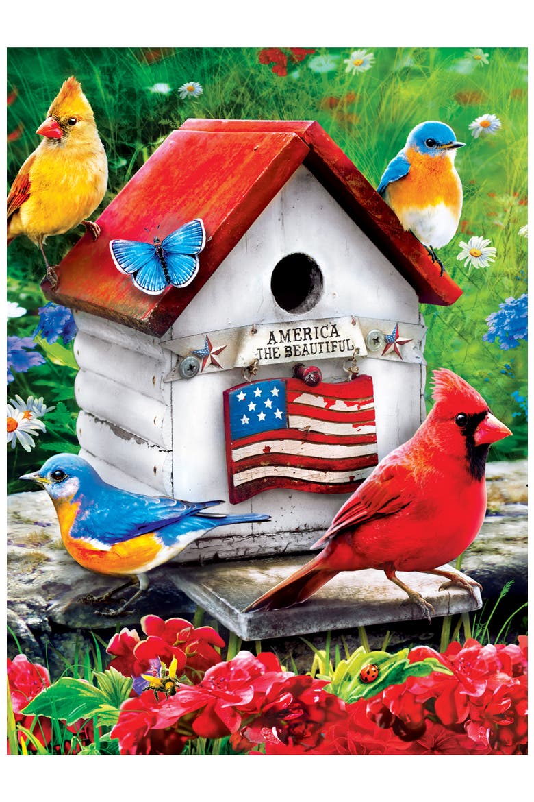 Audubon 500 Piece Puzzles 3-Pack, Alternate, color, Multicolor