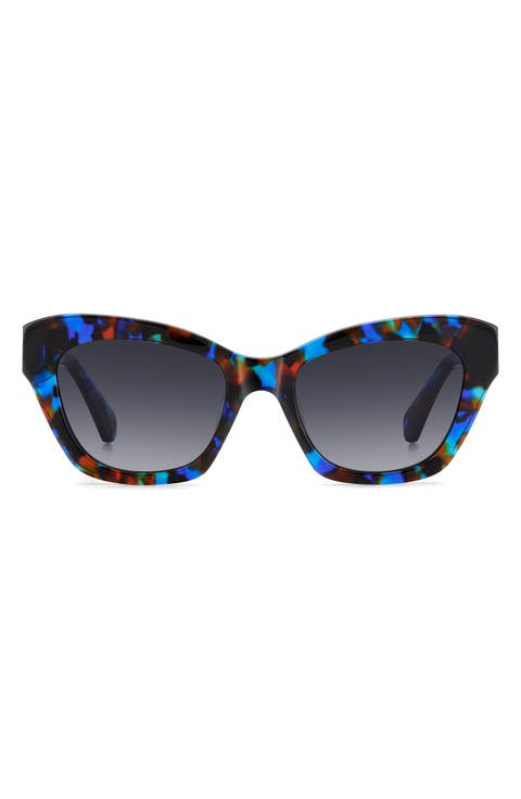 【特価セール】Kate Spade 54mm gradient cat eye サングラス 楽天市場】Kate spade new york ケイトスペード サングラス