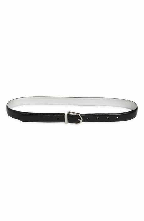 Nordstrom Nora Reversible Metallic Leather Belt