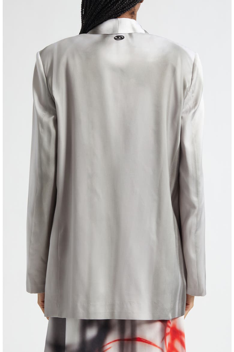 G-Avina Double Breasted Satin Blazer, Alternate, color, WHITE