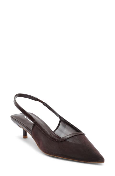 Landria Slingback Kitten Heel Pump (Women)