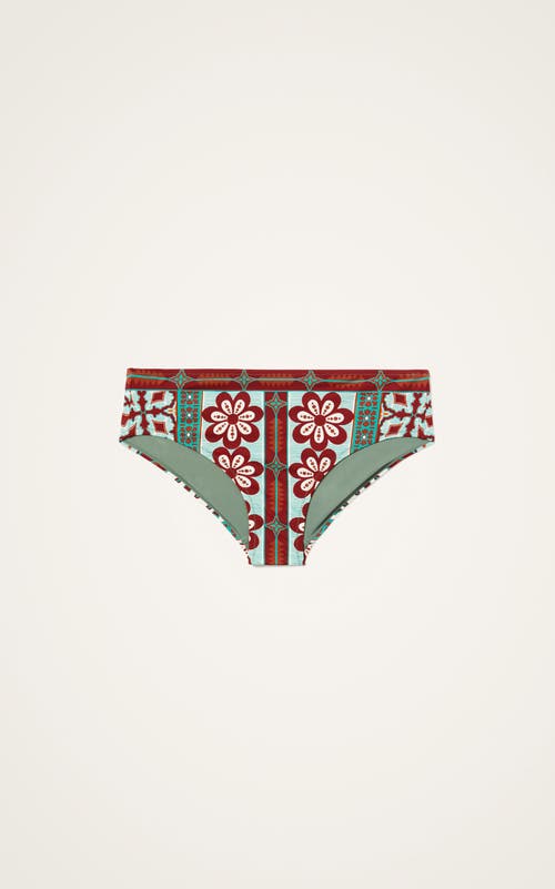 La Doublej Boy Brief  Pagoda Placée Rust In Multi