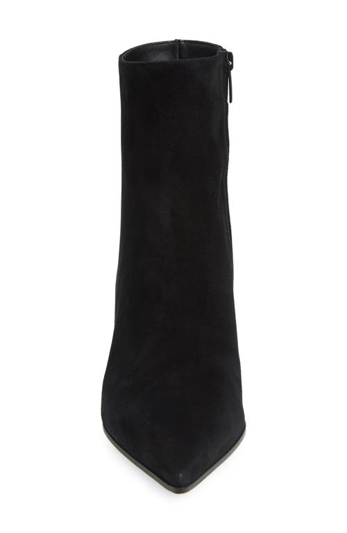 Gianvito Rossi Keinna Pointed Toe Sock Boot In Black