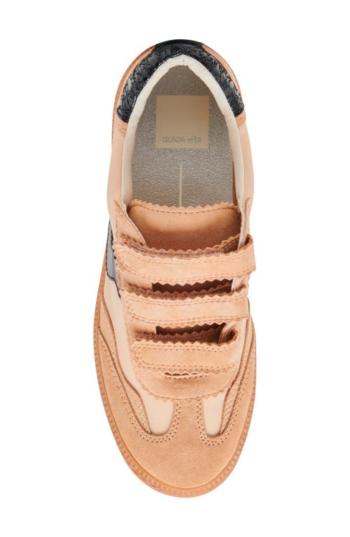 Dolce Vita Notice Sneaker In Tan Multi Suede