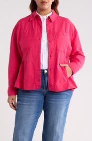 Liverpool Los Angeles Relaxed Cinched Shacket