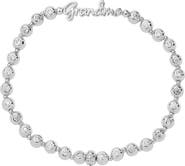 Alex and Ani Grandma Elongated Crystal Stretch Bracelet