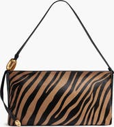 DONNA KARAN Velvet Large Shoulder Bag