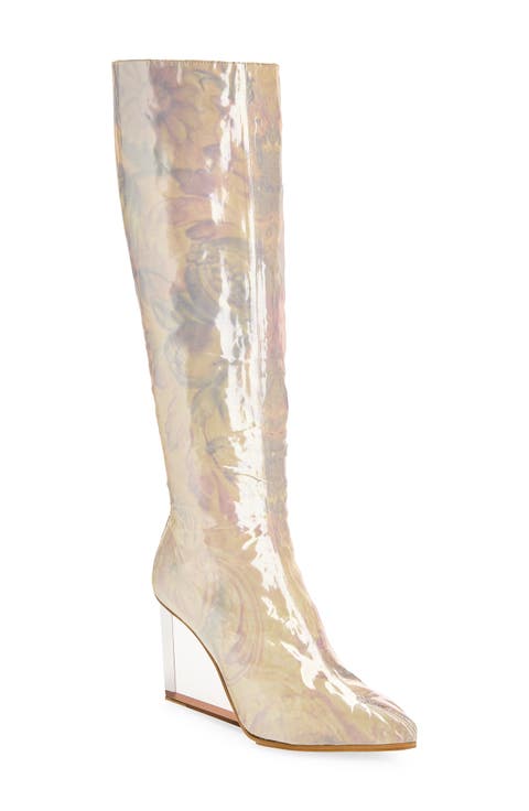 Tabi Claw Plexi Knee High Boot (Women)