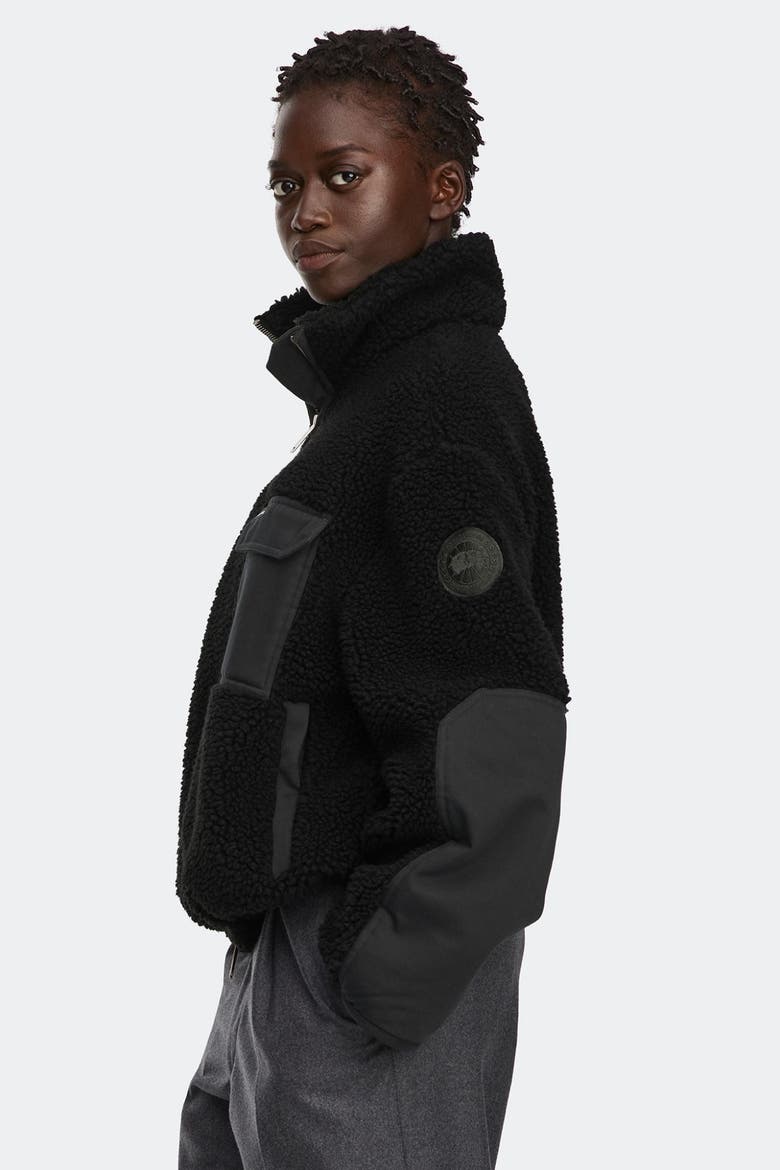 Soren Fleece Full Zip, Alternate, color, Black