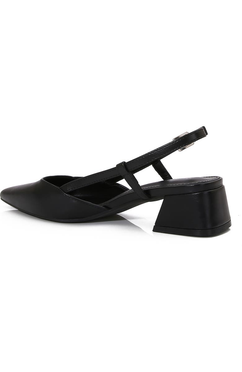BERNESS Vieda Pointed Toe Slingback Pump, Alternate, color, Black