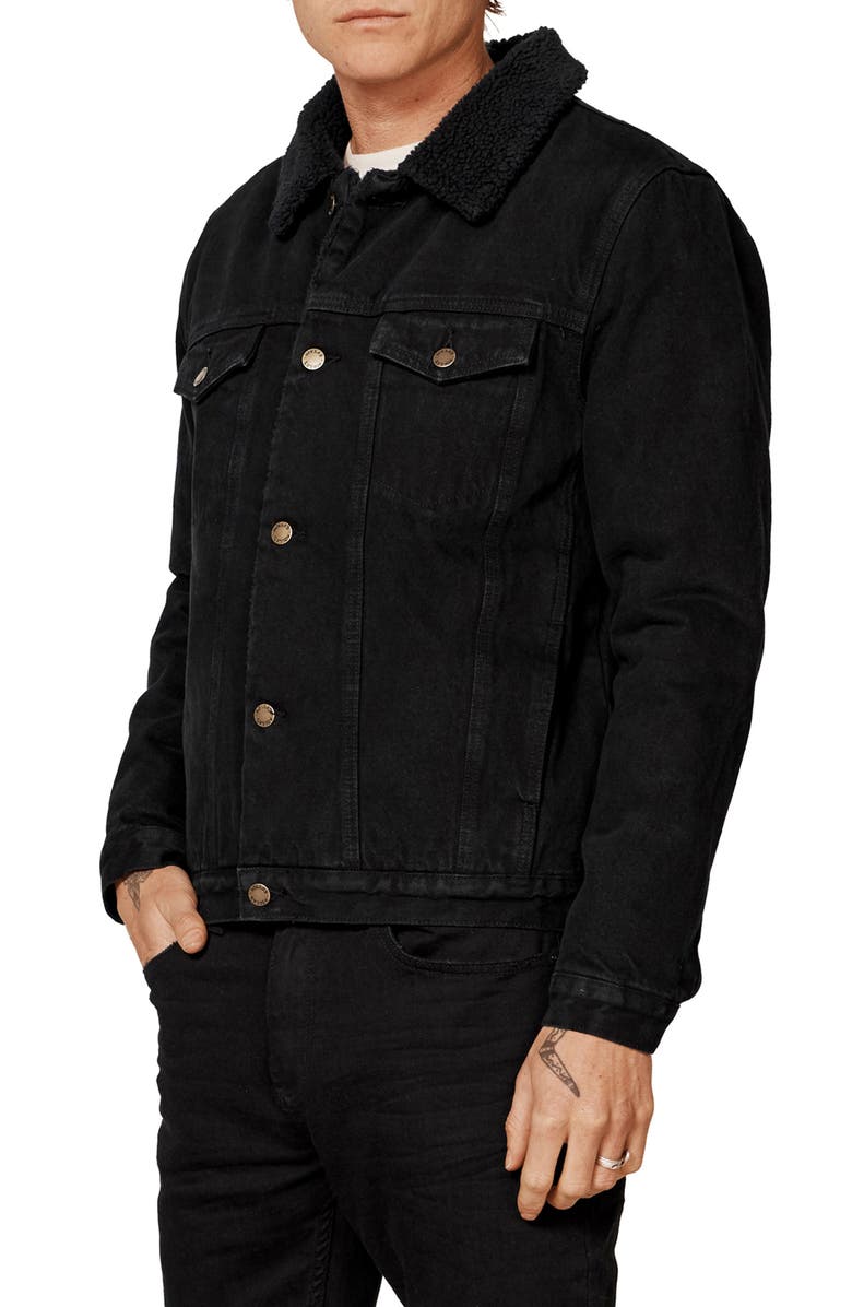 Rolla’s ROLLA'S Lined Denim Jacket, Alternate, color,