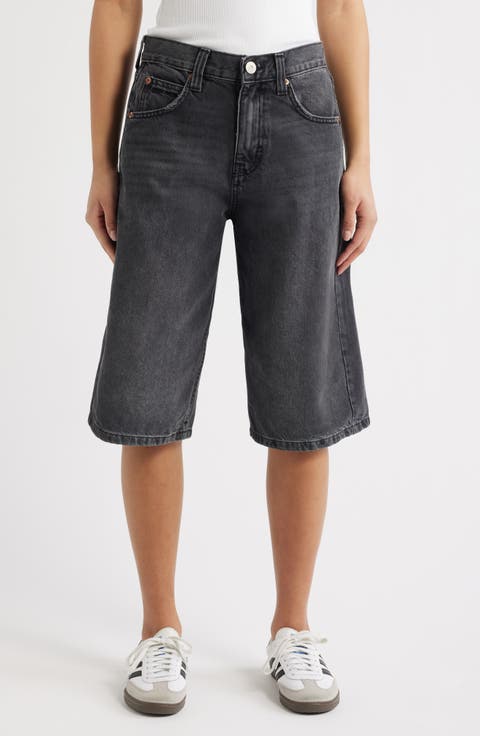 Logan Denim Bermuda Shorts