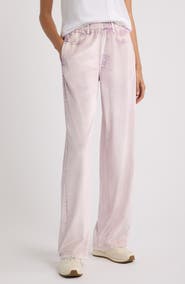 rag & bone Miramar Wide Leg Pull-On Jeans