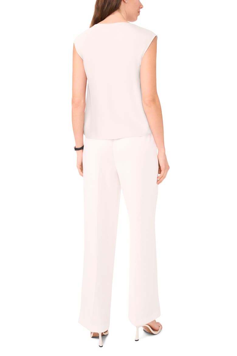 Cowl Neck Sleeveless Top, Alternate, color, NEW IVORY