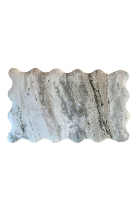 Nova Medium Marble Serving Board by Diego Olivero Studio
