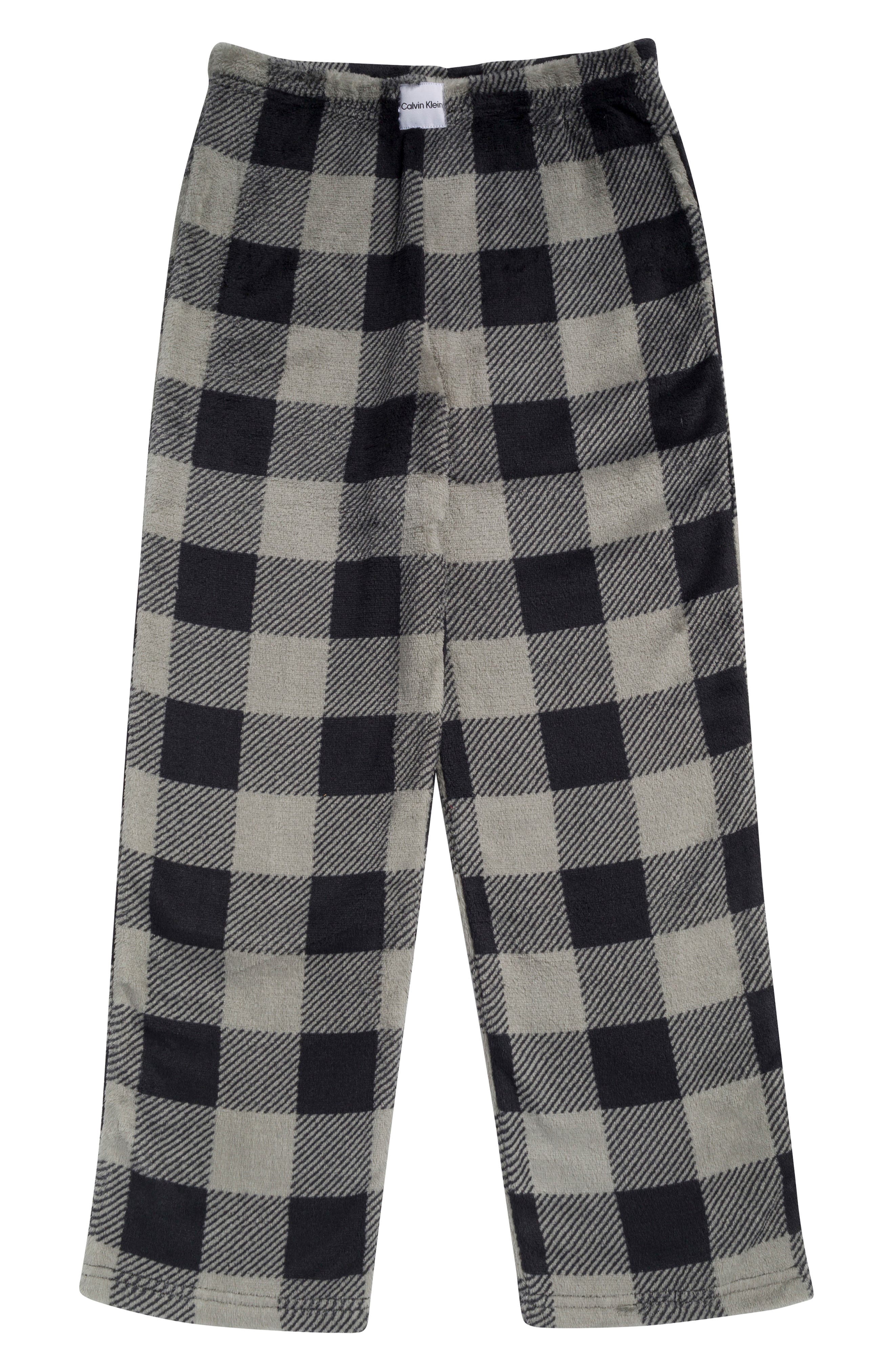 Calvin Klein Kids' Plaid Pajama Pants