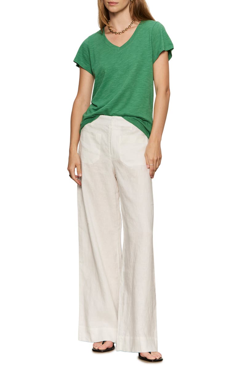Sanctuary V-Neck T-Shirt, Alternate, color, Green Juice