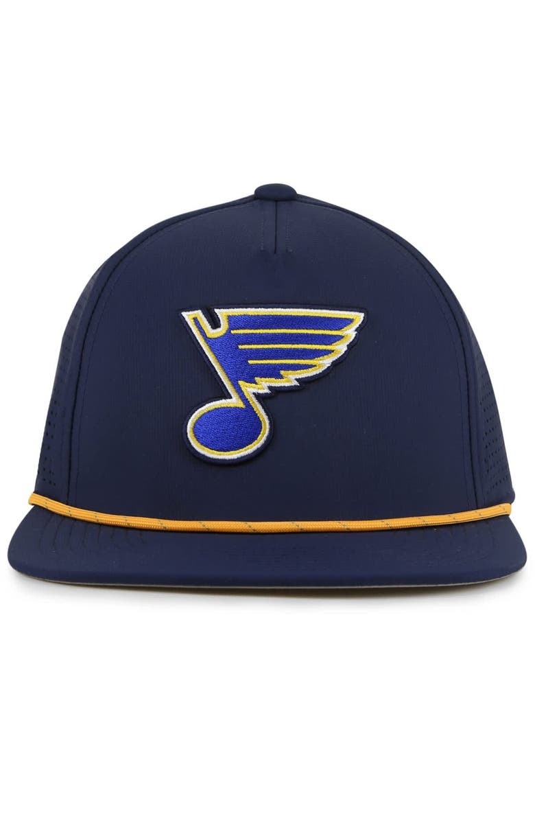 American Needle Men's American Needle  Navy St. Louis Blues Buxton Pro Tech Adjustable Hat, Main, color, Navy