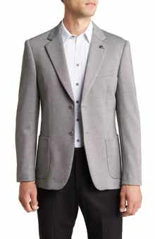Notch Collar Two Button 4-Way Stretch Jacket