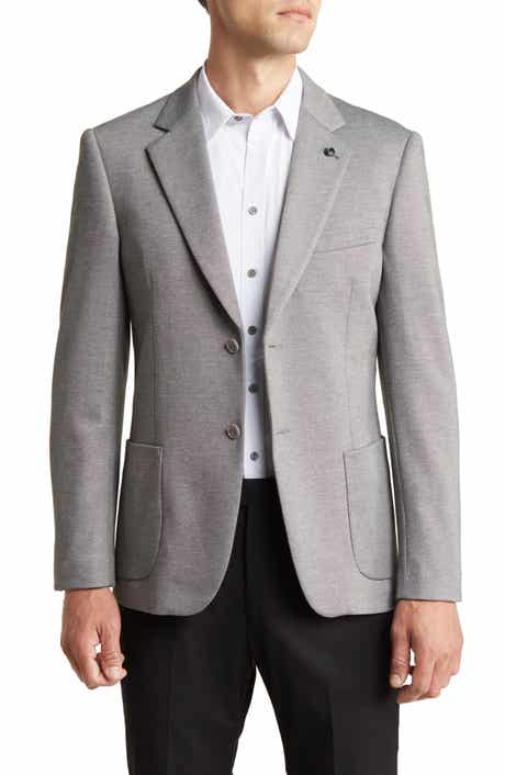 Notch Collar Two Button 4-Way Stretch Jacket