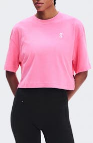 On Club Boxy-T Cotton Graphic T-Shirt