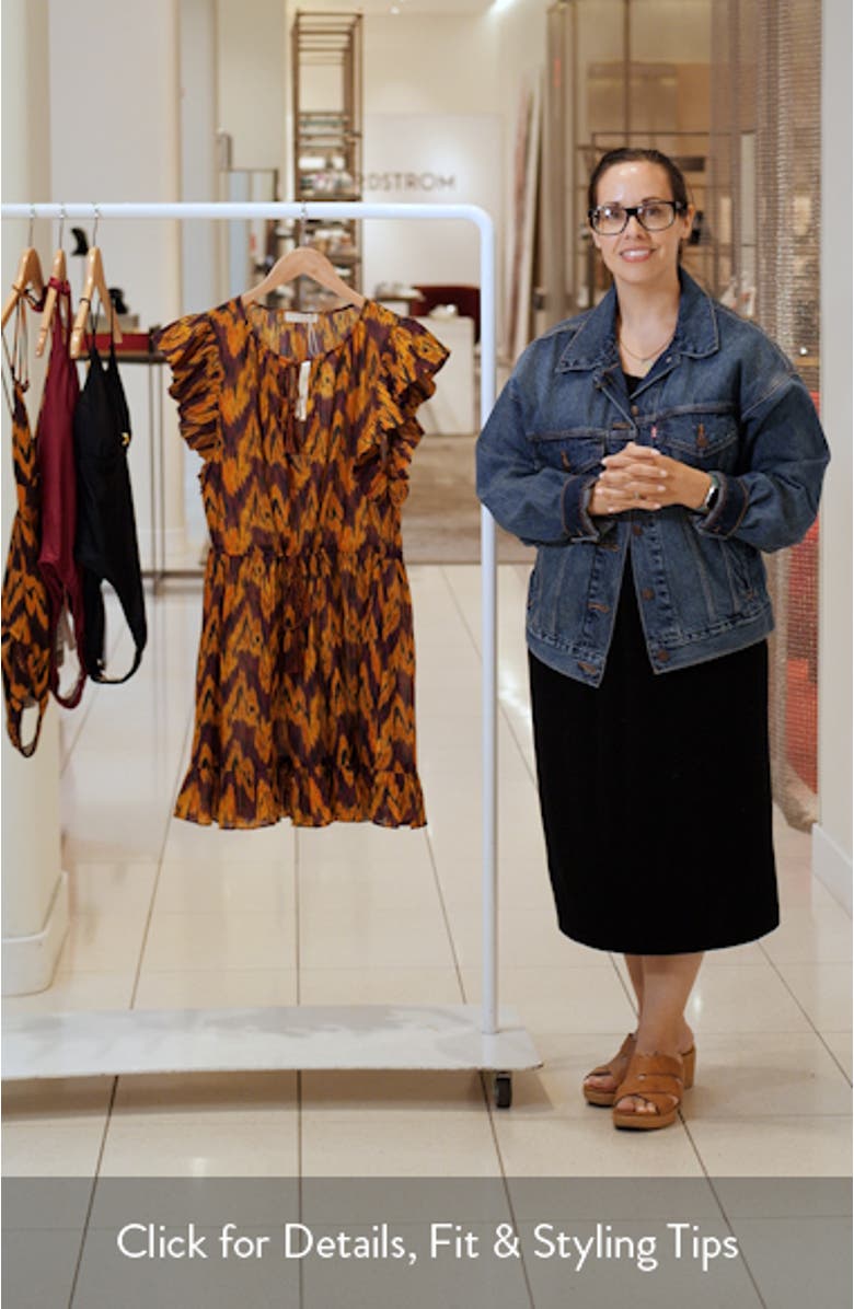 Leila Beaded One-Piece Swimsuit, sales video thumbnail