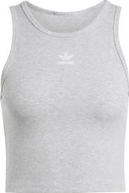 adidas Originals Essentials Lifestyle Rib Crop Tank Top