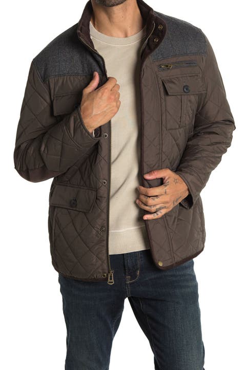 Quilted Utility Pocket Jacket