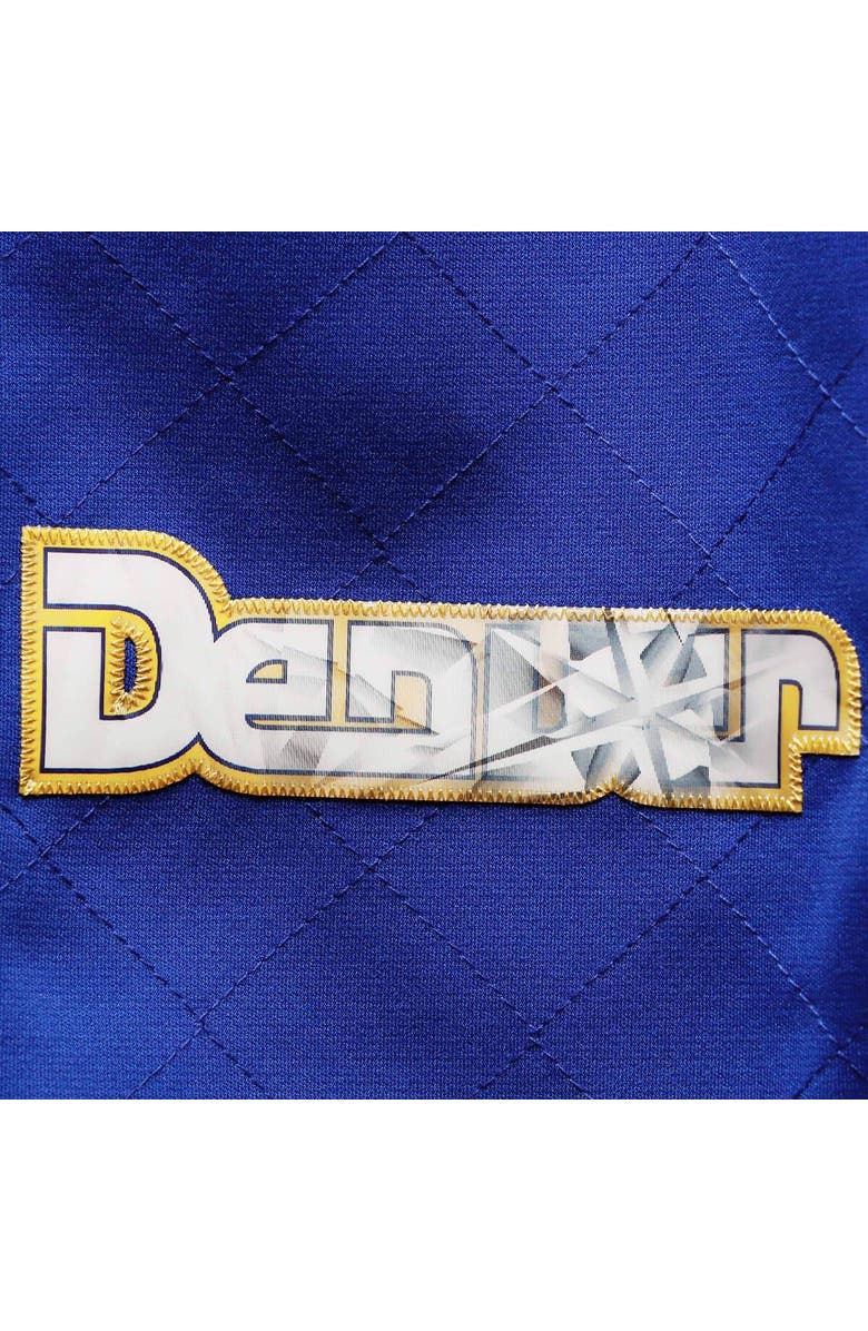 Mitchell & Ness Men's Mitchell & Ness Blue Denver Nuggets 1991 Hardwood Classics 75th Anniversary Swingman Shorts, Alternate, color, Blue