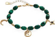Alex and Ani Beaded Charm Bracelet