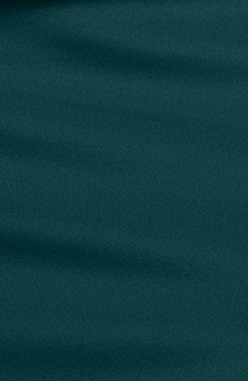 Xscape Evenings One-shoulder Knit Gown In Green