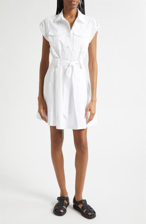 Azora Poplin Shirtdress