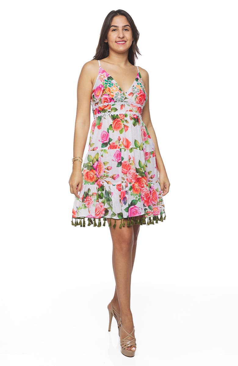 RANEES Lace Minidress, Alternate, color, White