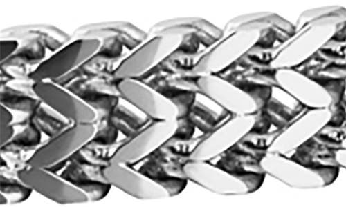 Geoffrey Beene Franco Chain Bracelet In Silver