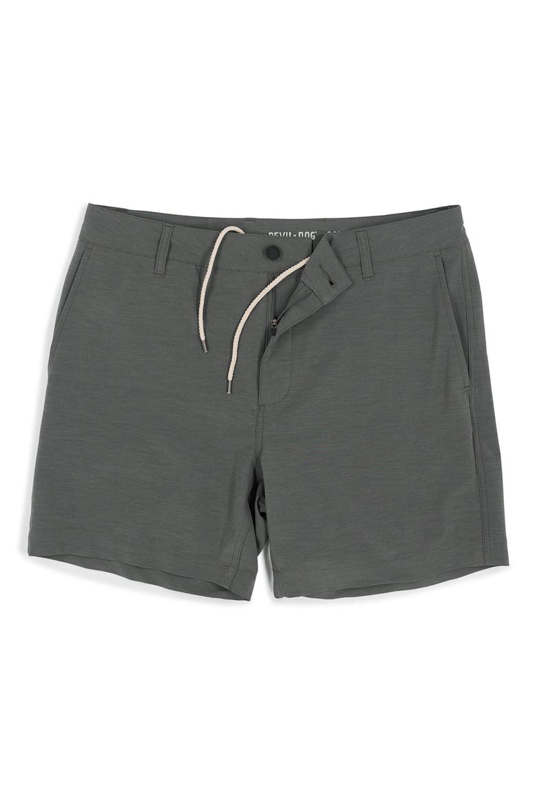 6-Inch Hybrid Shorts, Alternate, color, GUNMETAL