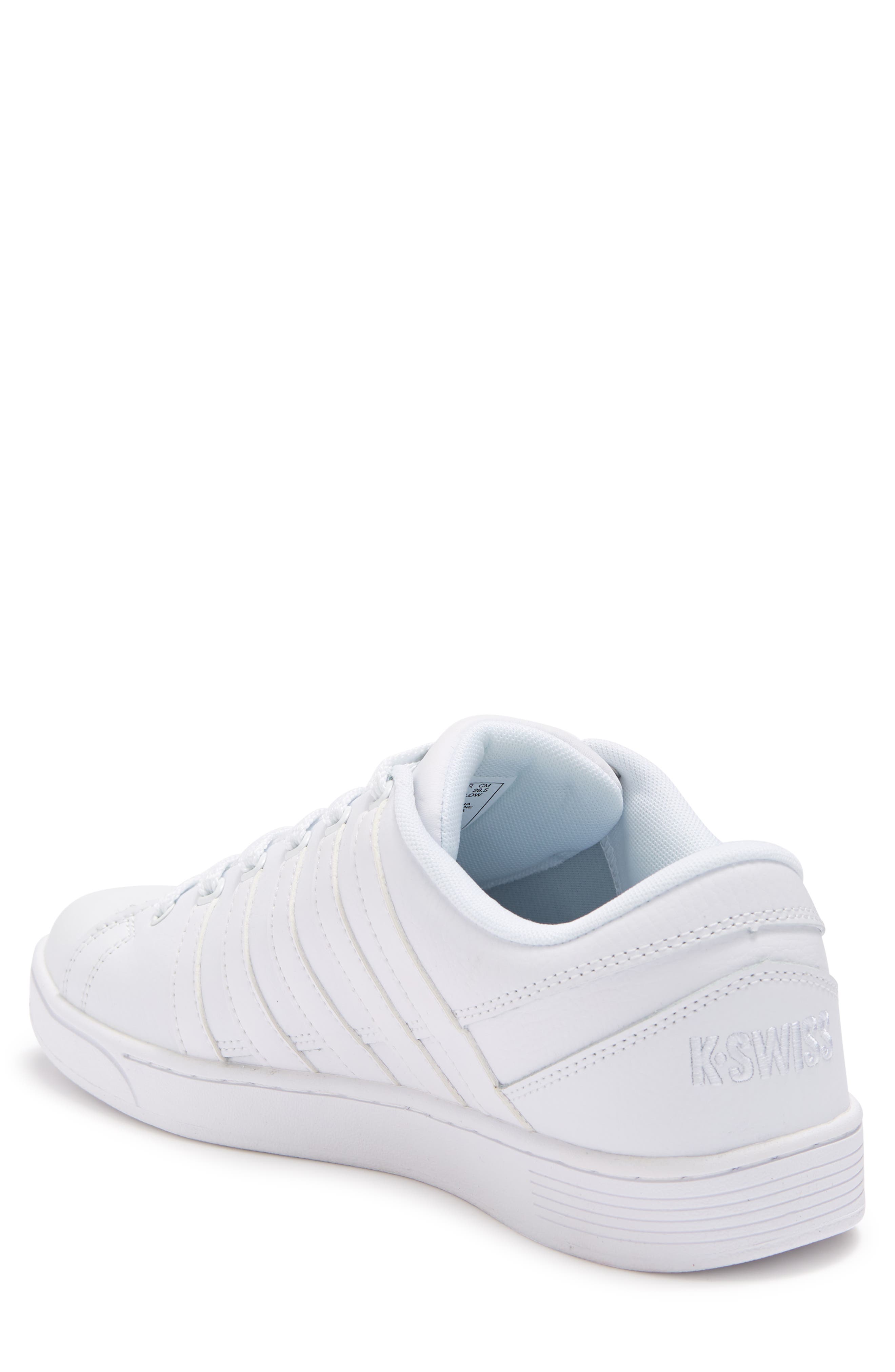 Ramli Court Sneakers, Alternate, color, WHITE/WHITE