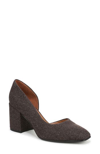 Franco Sarto Theosha Half D'orsay Pump In Brown