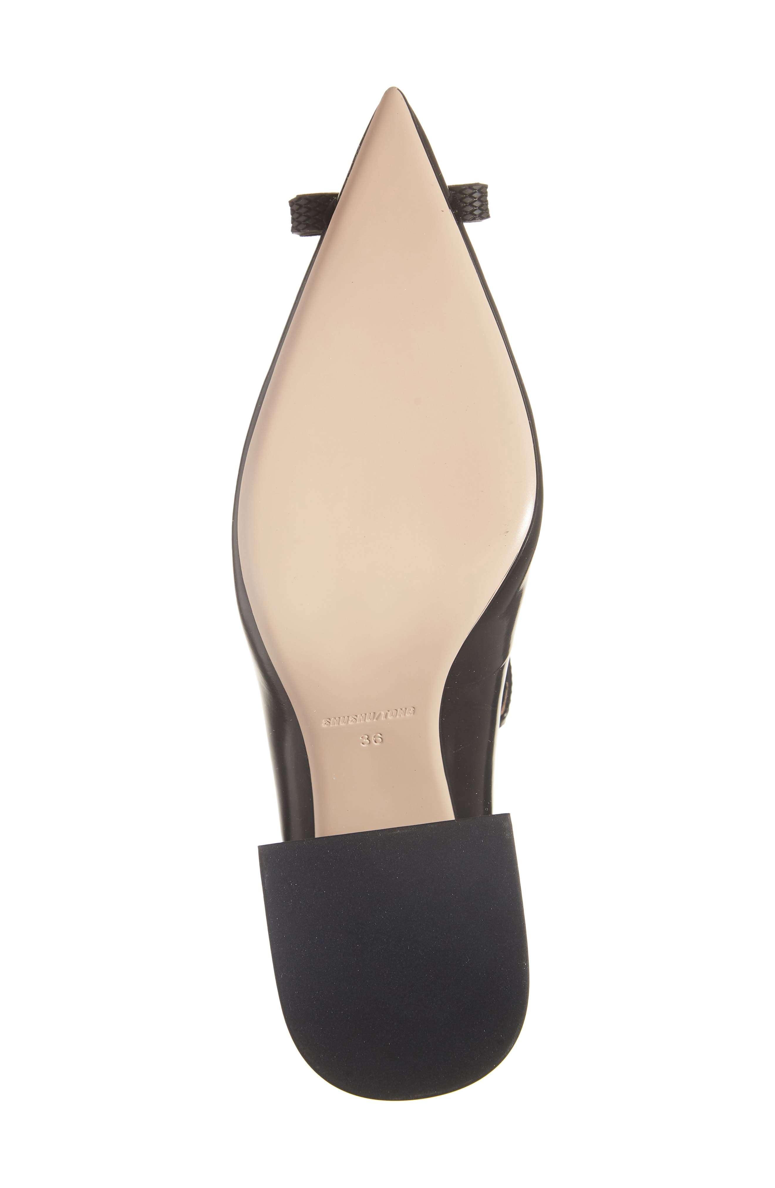 Shushu/Tong Bow Detail Pointed Toe Mary Jane Pump, Alternate, color, 