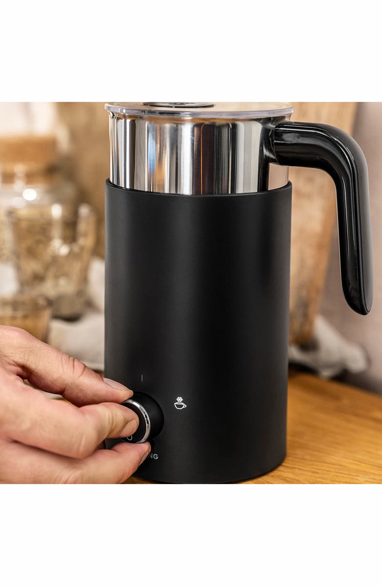 ZWILLING Enfinigy Milk Frother, Alternate, color, Black