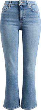 PAIGE Mason Mid Rise Crop Bootcut Jeans