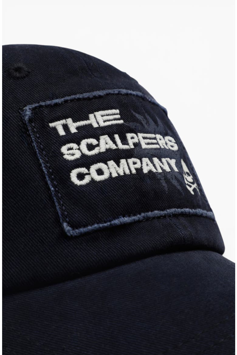 Frayed Company Kids Cap, Alternate, color, Navy
